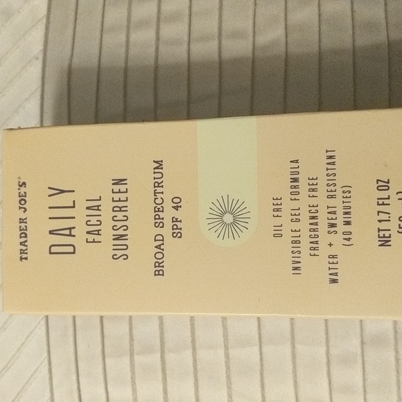 Trader Joes Skincare Nwt Daily Facial Sunscreen Poshmark